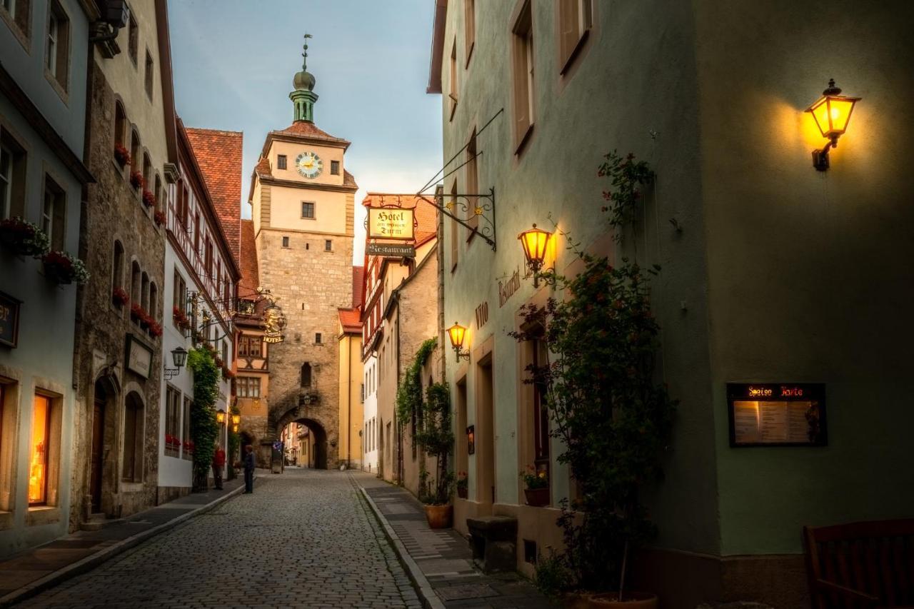 Gaestehaus Am Weissen Turm Rothenburg ob der Tauber Buitenkant foto