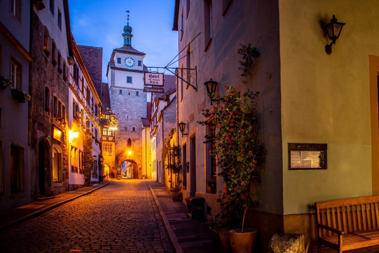 Gaestehaus Am Weissen Turm Rothenburg ob der Tauber Buitenkant foto
